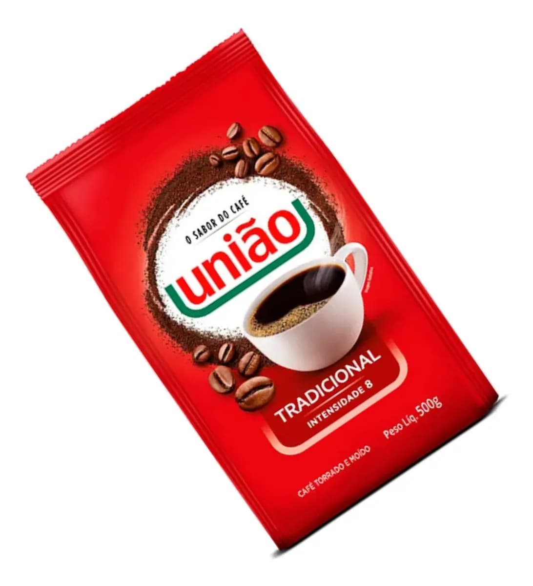 Café Torrado E Moido Tradicional Pouch 500g Intensidade 8 União Pacote — imagem 4
