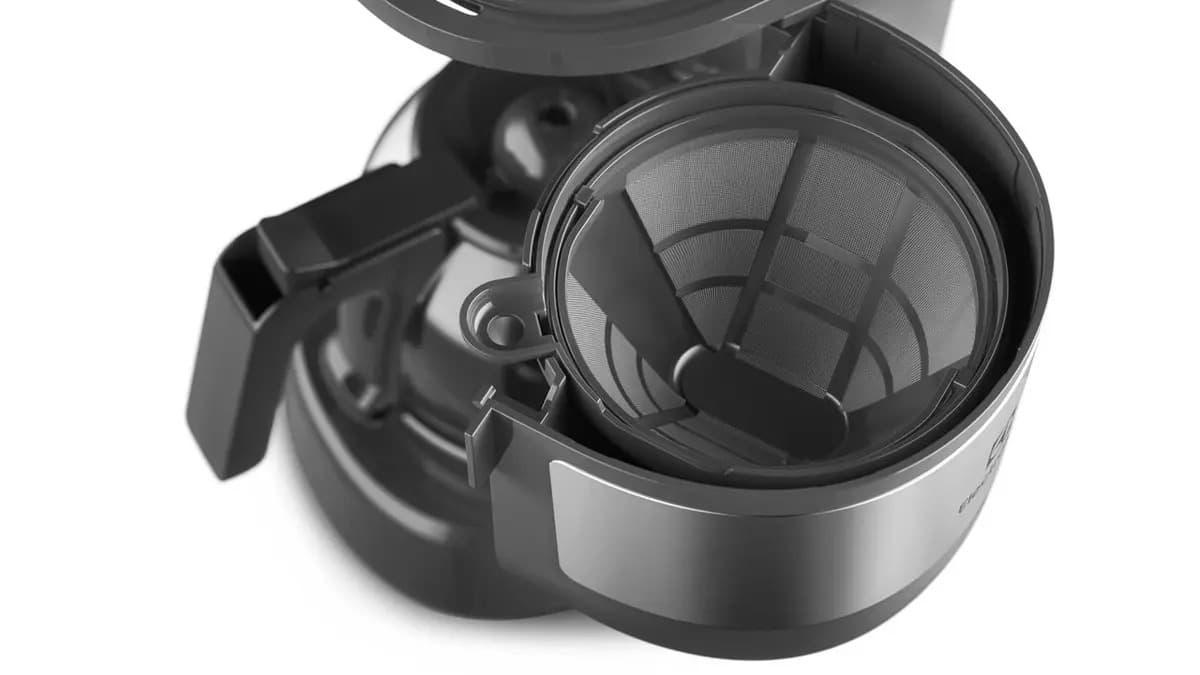 Cafeteira elétrica Electrolux inox filtro permanente removivel corta pingos capacidade 600ml 15 xicaras função manter aquecido sistema ECM10 — imagem 4
