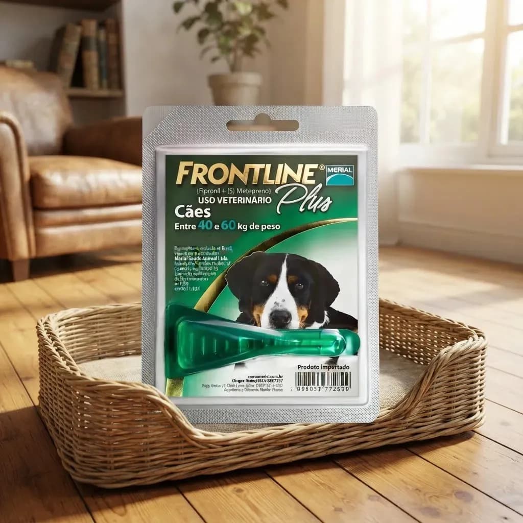 Frontline Plus Antipulgas e Carrapatos para Cães 40-60kg 4,02mL — imagem 3