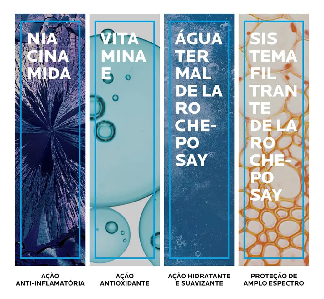 Protetor Solar Facial Alta Cobertura Anthelios La Roche-Posay Cor 3.0 30g — imagem 5