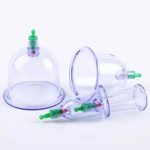 Kit Ventosas Com Bomba Ventosa Terapia Massoterapia Massagem — imagem 5