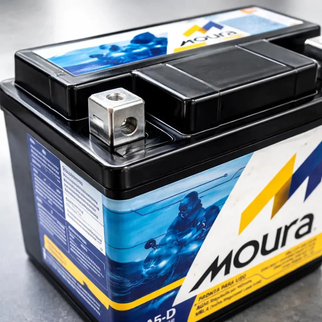 Bateria Moura MA5-D 5 Ah 12V Selada para Honda, Yamaha e Mais — imagem 2