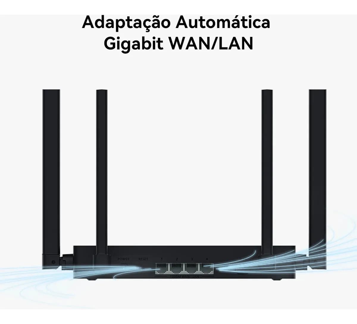 Easymesh | AX3000 Wi-Fi 6¹ | HiConfig Preset |Banda larga maior com 160 MHZ|Alta Velocidade|Conexão mais estável, turbinando sua internet| Preto — imagem 4