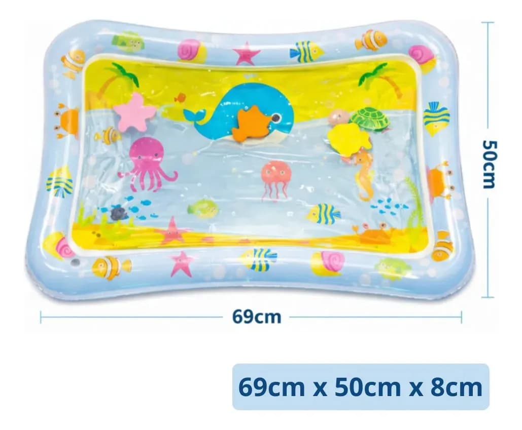 Tapete De Atividades Infantil Bebê Inflável Água Beexcellent — imagem 5