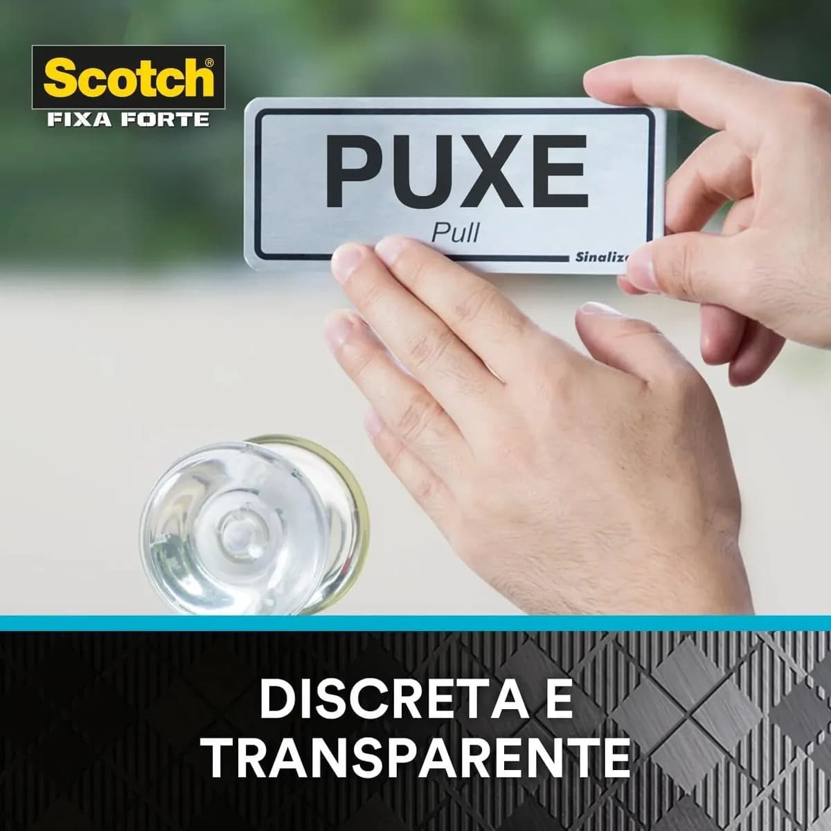 3M Fixa Forte Fita Dupla Face Transparente 24mm x 2m — imagem 6