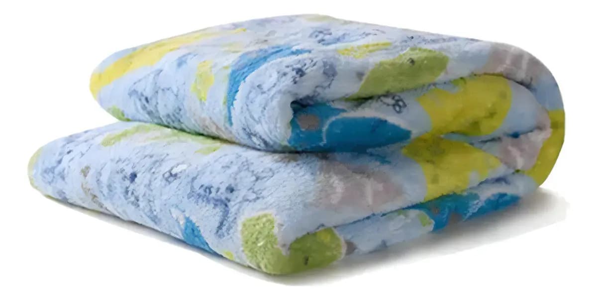 Kit 3 Mantas Cobertor Microfibra Infantil Bebê Estampada Cor Menino — imagem 6