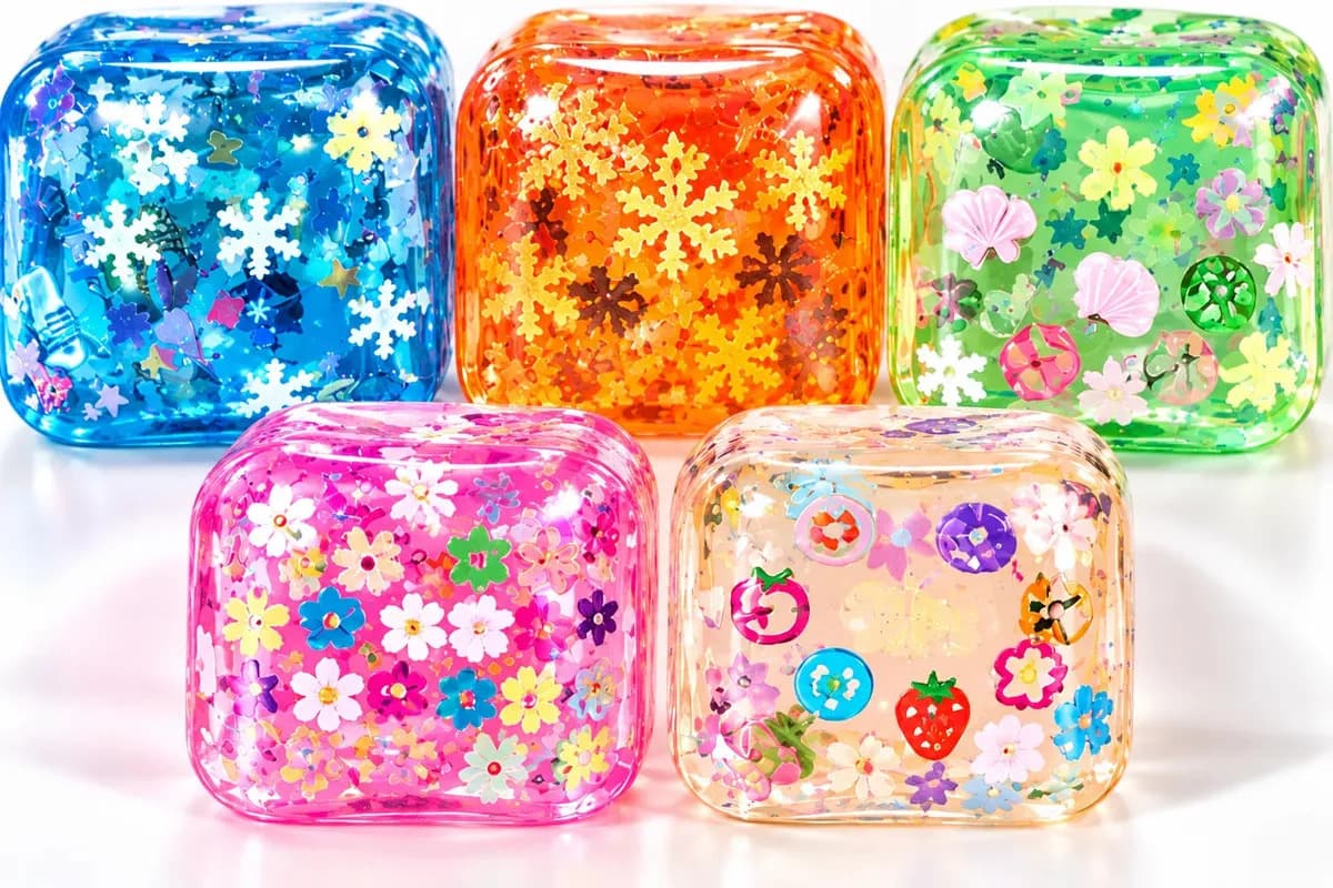 Cubo Antiestresse Cube Brinquedo Squishy Cor Variada — imagem 2