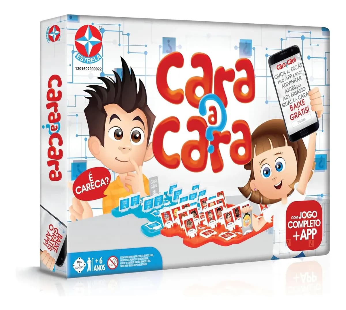 Jogo De Mesa Cara A Cara Com Aplicativo Estrela — imagem 2
