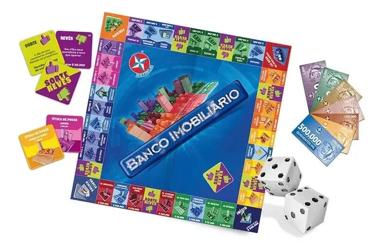 Jogo Banco Imobiliário Grande Estrela em português — imagem 2