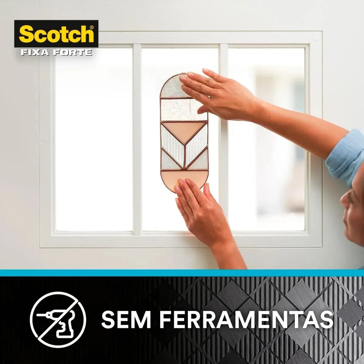 3M Fixa Forte Fita Dupla Face Transparente 24mm x 2m — imagem 5