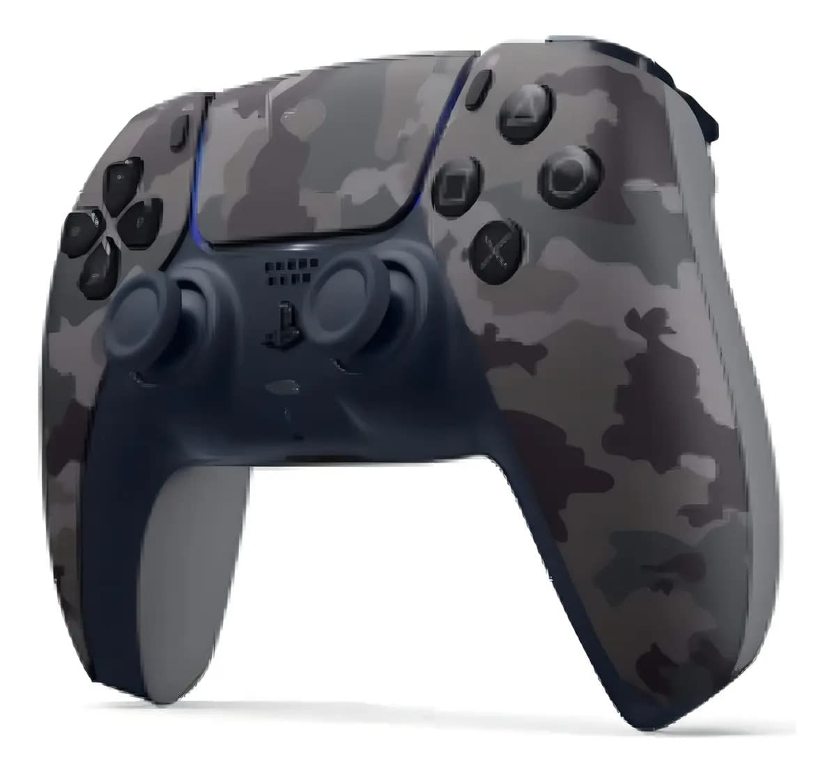 Joystick sem fio Sony Dualsense Control Ps5 Playstation, cor: cinza, camuflagem — imagem 3