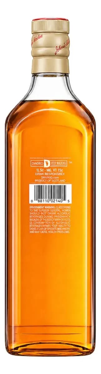 Whisky Johnnie Walker Red Label Blended Scotch 1 Litro — imagem 2