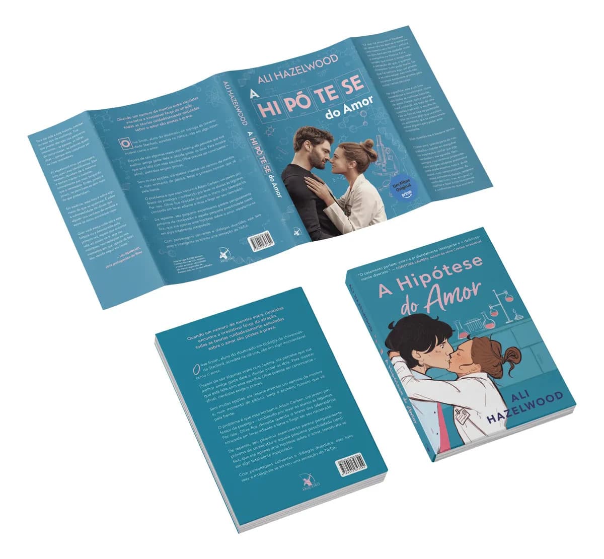 A hipótese do amor – Edição com sobrecapa do filme - Hazelwood, Ali - Editora Arqueiro - Capa Mole — imagem 3