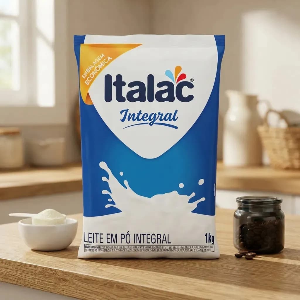Leite Em Pó Integral Italac Almofada 1Kg — imagem 4