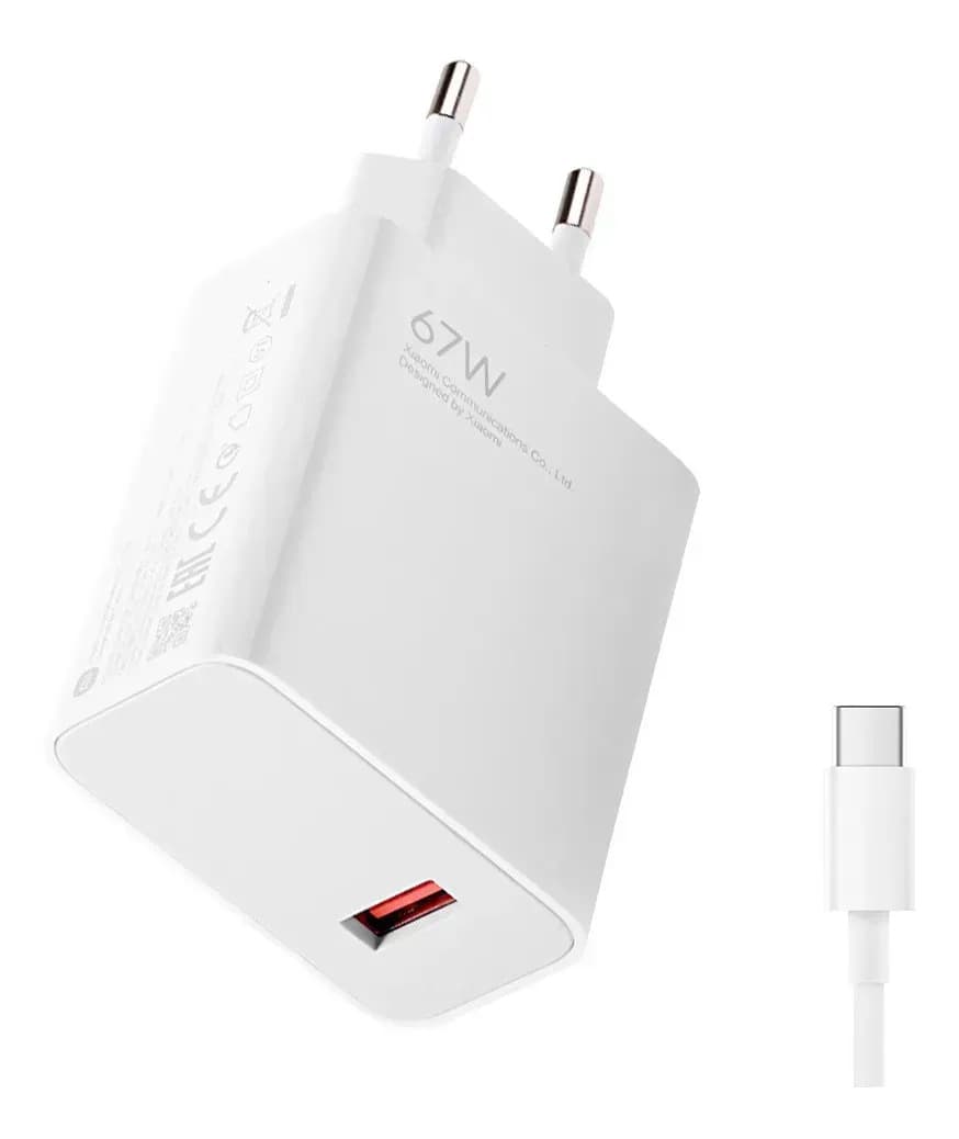 Carregador Turbo 67w Usb-c + Cabo Tipo C Branco — imagem 4
