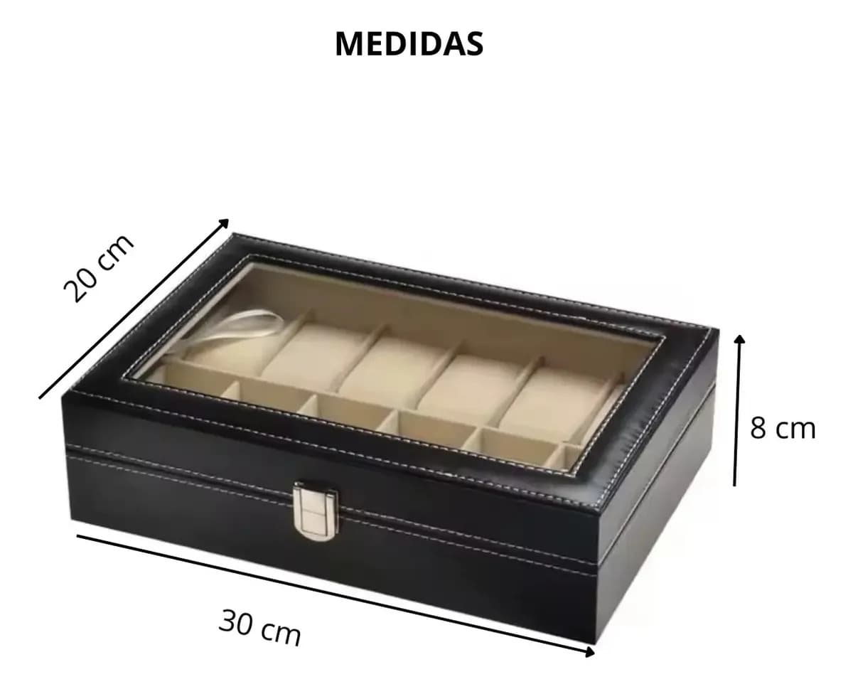 Pest. Courvin P/ Relogio 12 Lugares - Preto/cinza — imagem 4