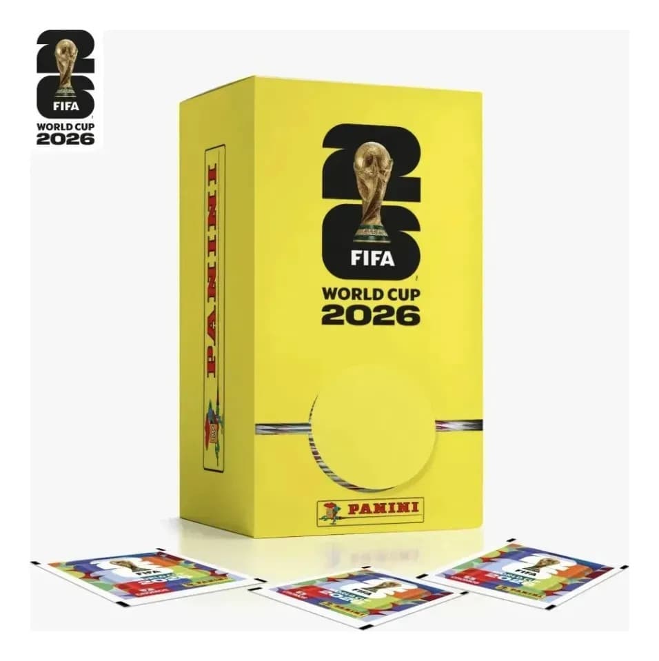 Dispenser Copa Do Mundo 2026 - 100 Envelopes Com 700 Figurinhas — imagem 3