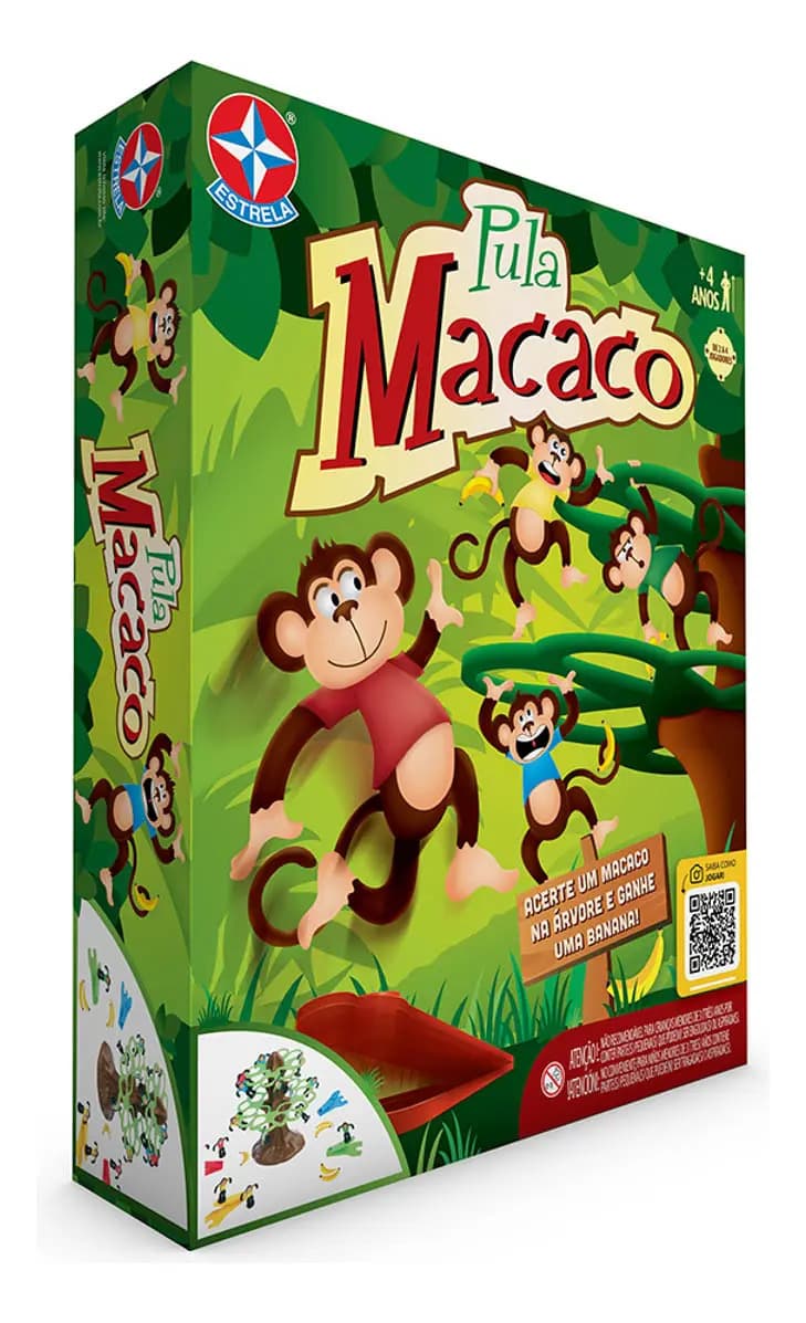 Jogo Pula Macaco - Estrela