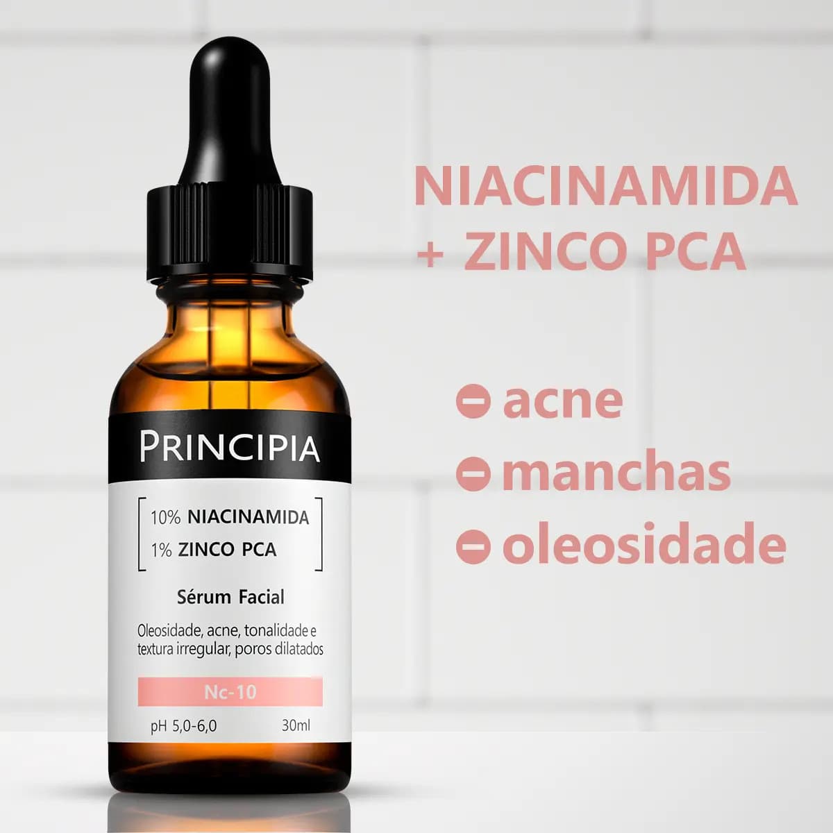 Principia Sérum 10% Niacinamida + 1% Zinco Pca NC-10 30 mL — imagem 3
