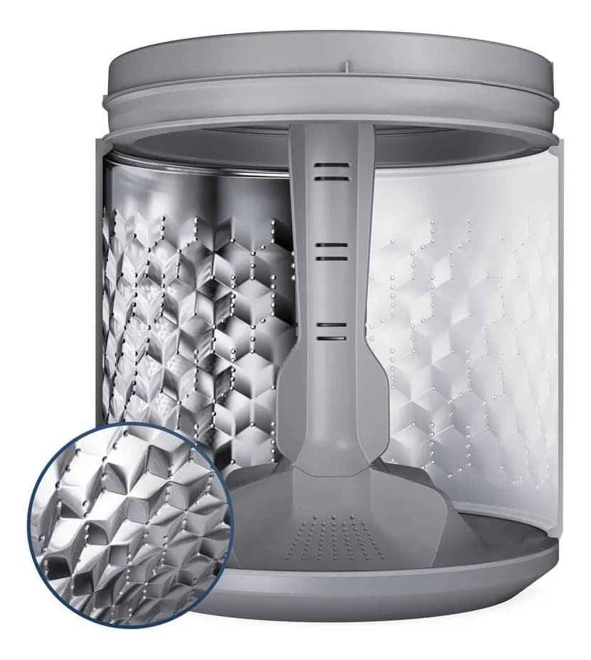 Máquina De Lavar Electrolux 14,5kg Cesto Inox Lep15 Preto — imagem 6