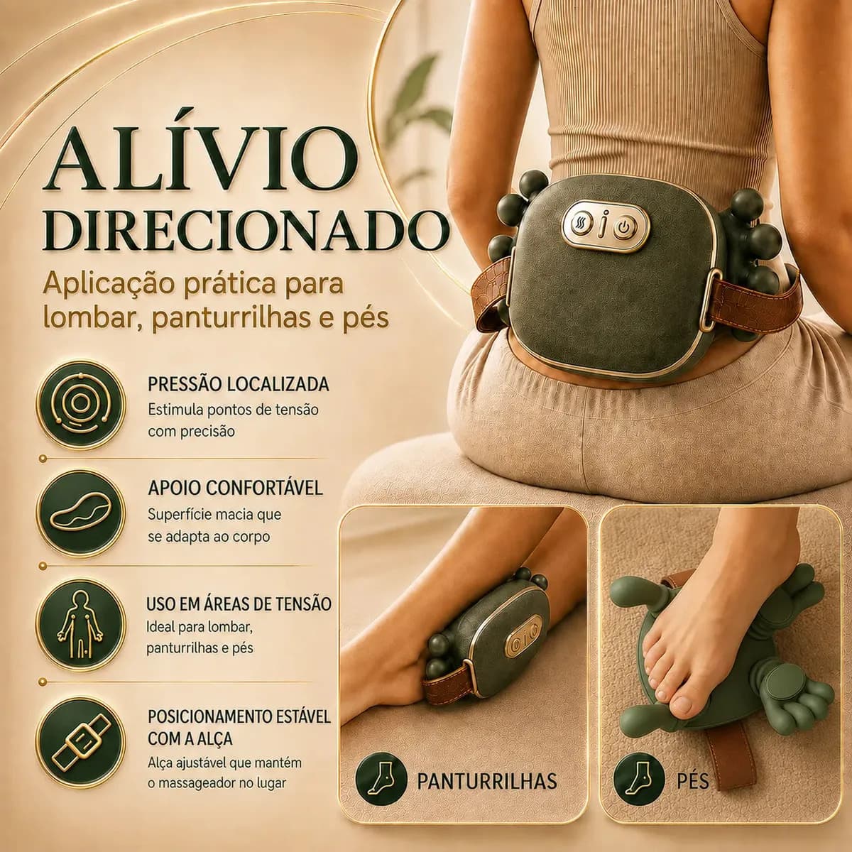 Massageador Elétrico para Pescoço e Ombros com Aquecimento DOK MEDICAL SUPPLIES — imagem 6