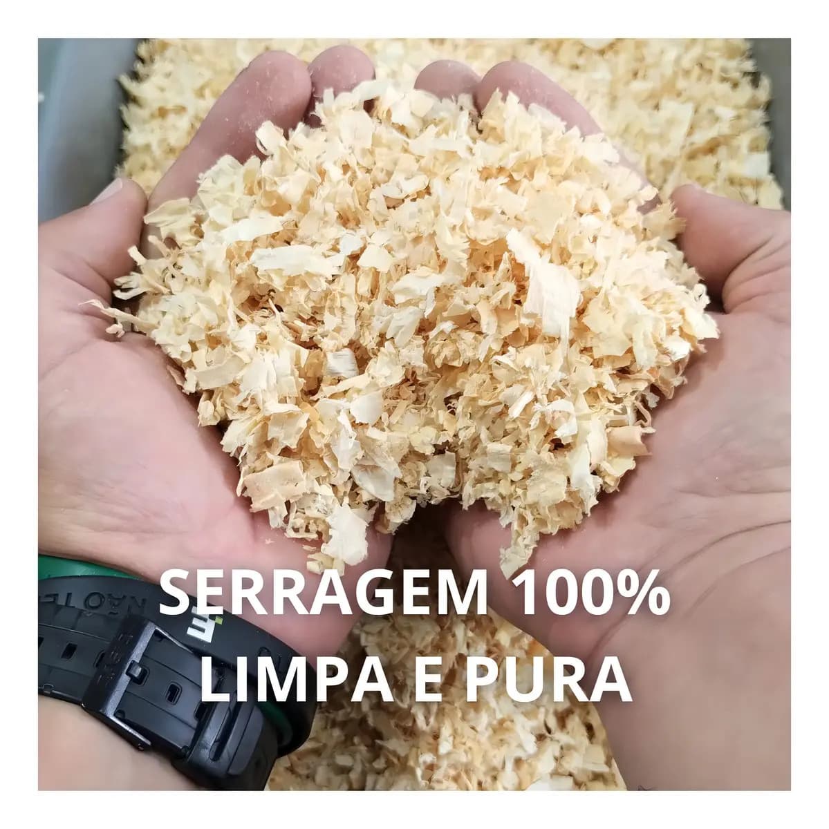 Kit 2 Serragem Prensada 1,6kg Para Roedores E Aves Maravalha