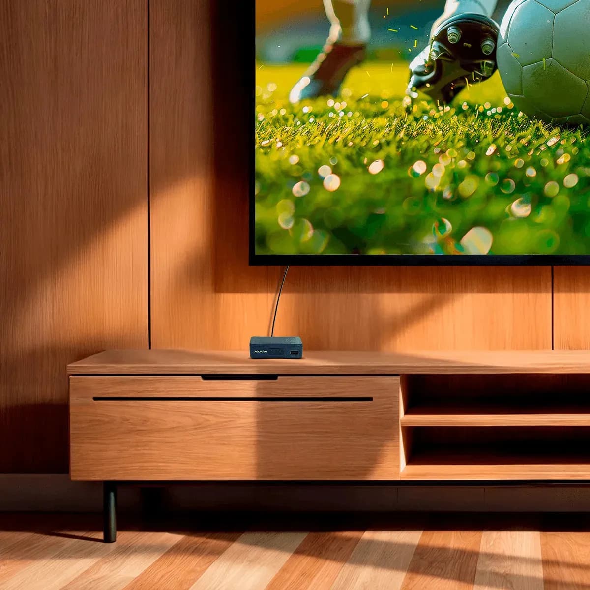 Conversor Digital Aquário DTV-4000SFull Hd Compacto Aquário Alta Qualidade Preto — imagem 2