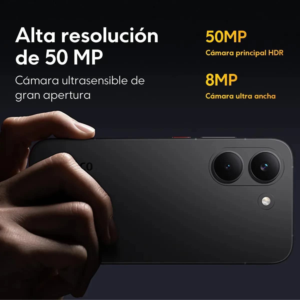 Celular Xiaomi Poco X8 Pro 8gb Ram 256gb Rom Dual Sim 6.59 Amoled Dimensity 8500 Ultra Green — imagem 4