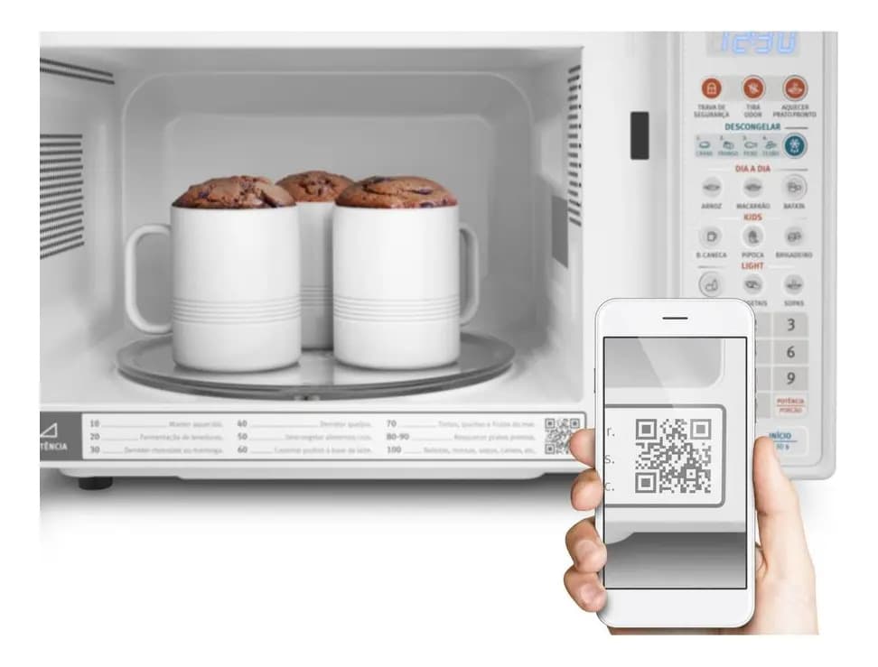 Micro-ondas Electrolux 20l Branco MTO30 — imagem 5