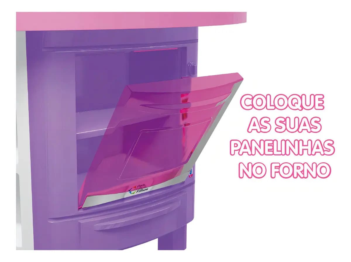 Cozinha Infantil De Brinquedo Completa Sai Água + Acessórios Cor Roxo — imagem 4