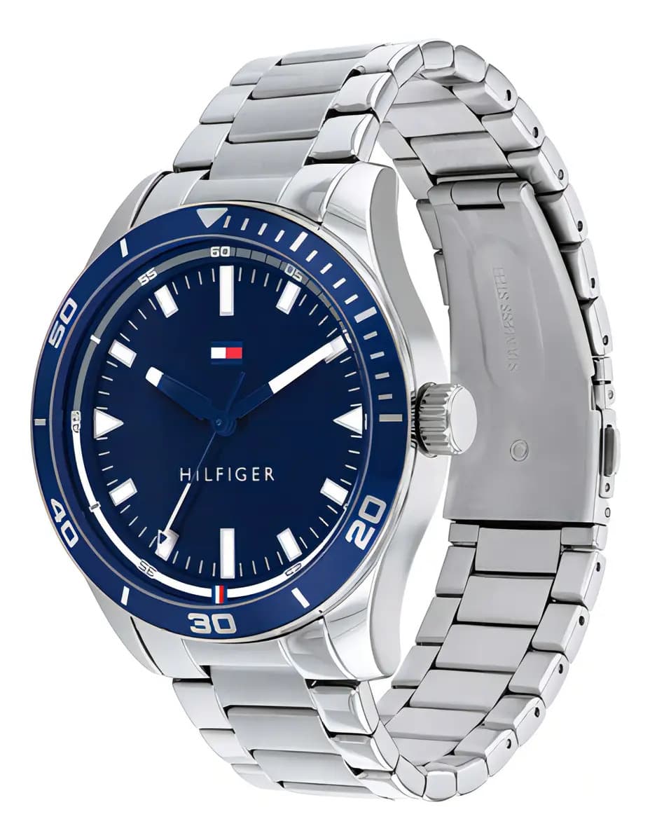 Relógio Tommy Hilfiger Masculino Aço Prateado 1791817 — imagem 3