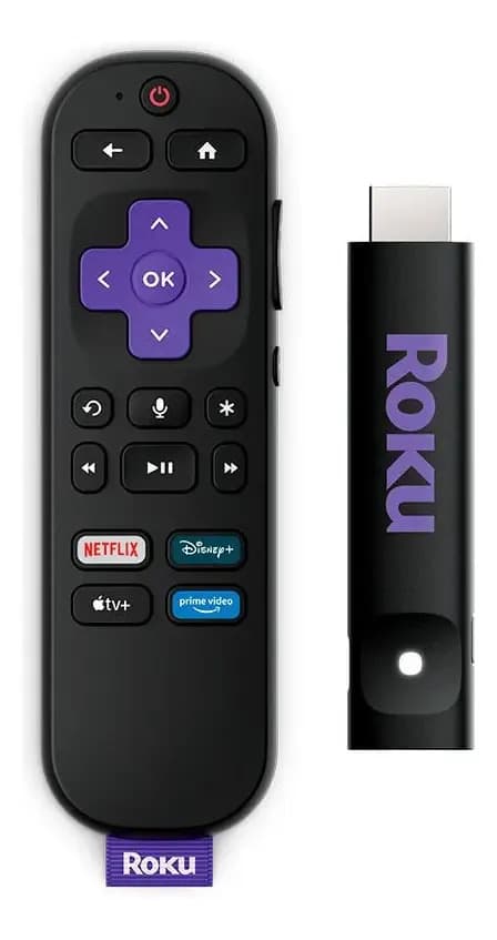 Roku Streaming Stick 2025 Para Tv Hd/fhd Controle Por Voz Preto De Voz 3ª geração 3840BR — imagem 3