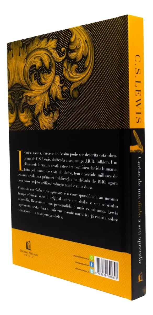 Cartas de um diabo a seu aprendiz - Lewis, C.S. - Thomas Nelson Brasil - Capa Dura — imagem 4