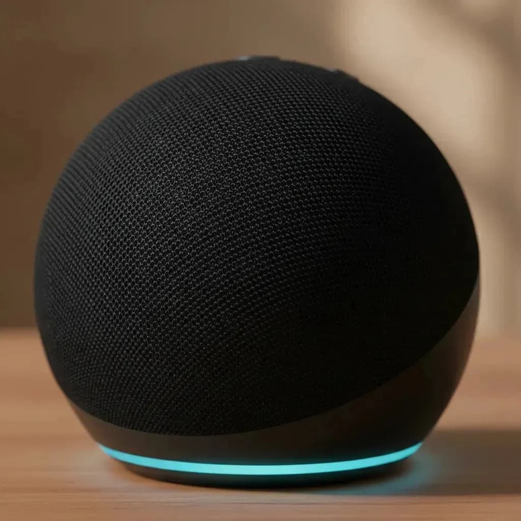 Amazon Echo Dot, Echo Dot 5, Echo Dot 5a Geração, Alexa, Amazon Alexa, Assistente Virtual, Smart Speaker, Caixa de Som Inteligente, Wi-Fi, Bluetooth, Bivolt, 12