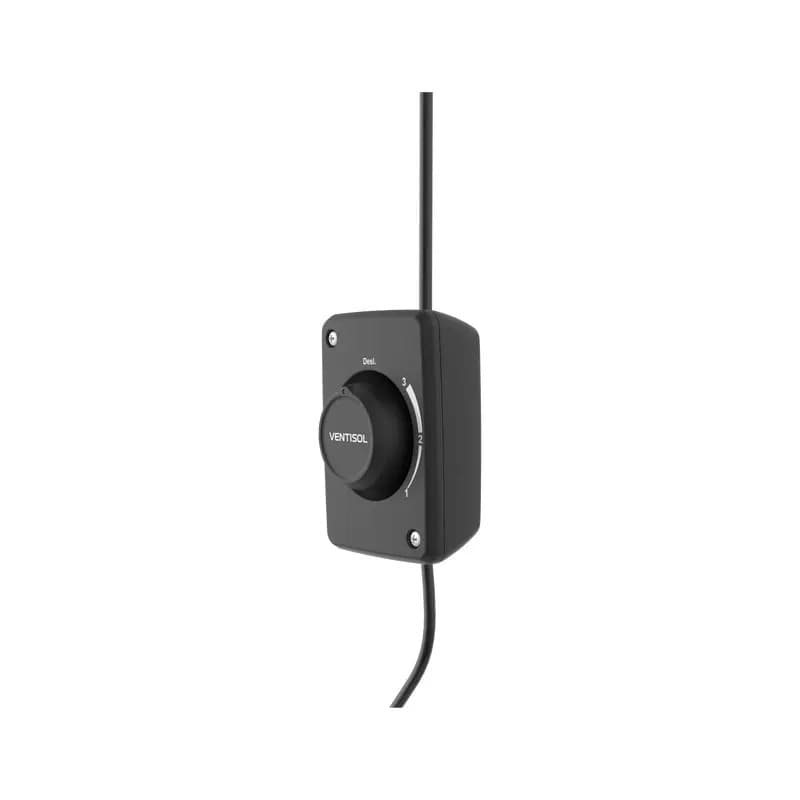 Ventilador Parede 50cm 6Pás Monta Fácil Preto Ventisol — imagem 6