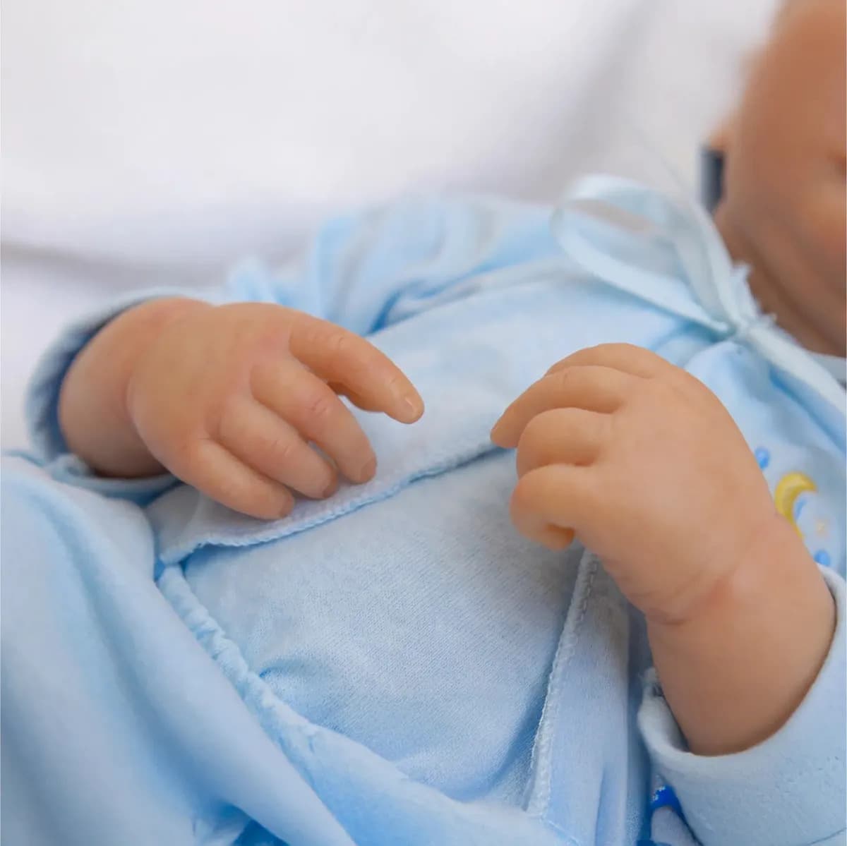 Boneca Bebê Reborn Menino Recém Nascido Pode Dar Banho — imagem 6