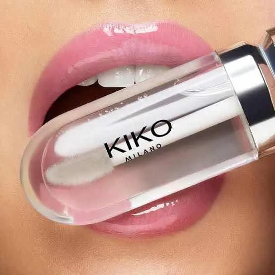 Gloss Labial Kiko Milano 3D Hydra Cor 01 Transparente — imagem 2