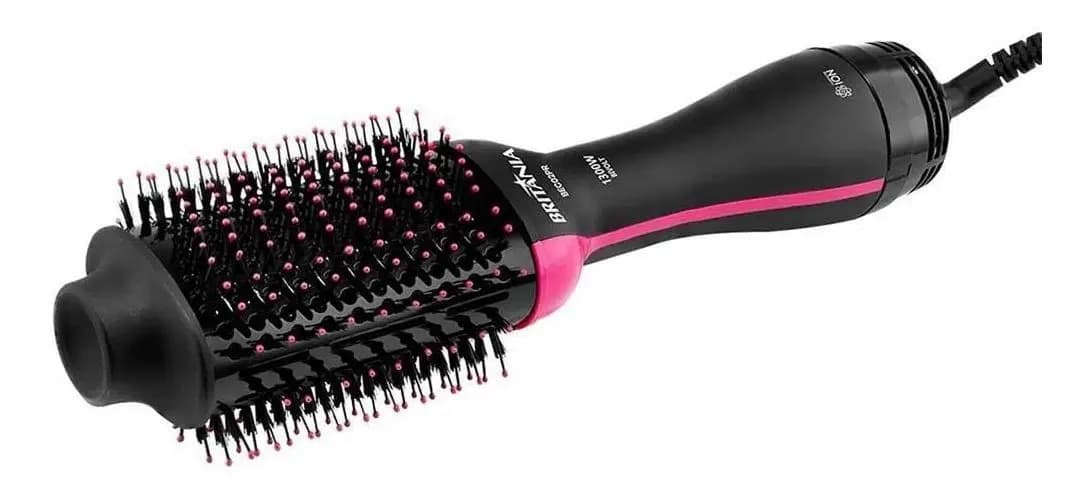 Britânia Escova Secadora Bec02pr 4 Em 1 1300w Cor Preto e Rosa — imagem 6