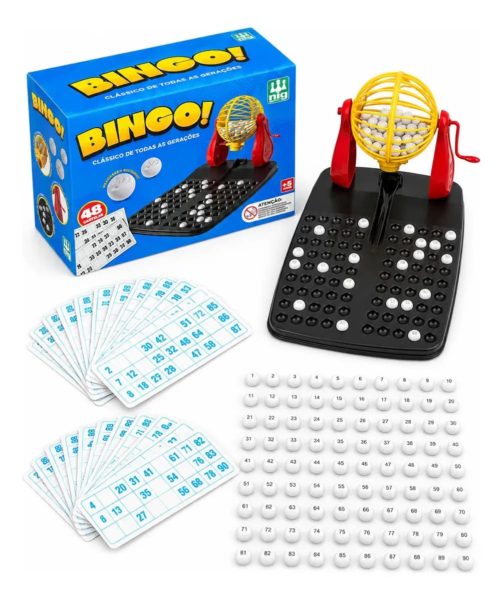 Brinquedo Jogo De Bingo 48 Cartelas - Rega — imagem 3