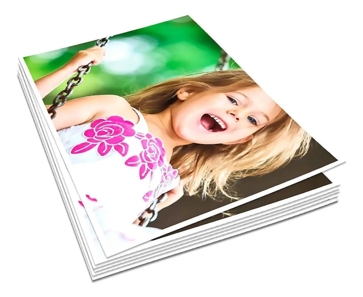 Papel Fotográfico Glossy A4 115g Branco 100 Folhas Masterprint — imagem 3