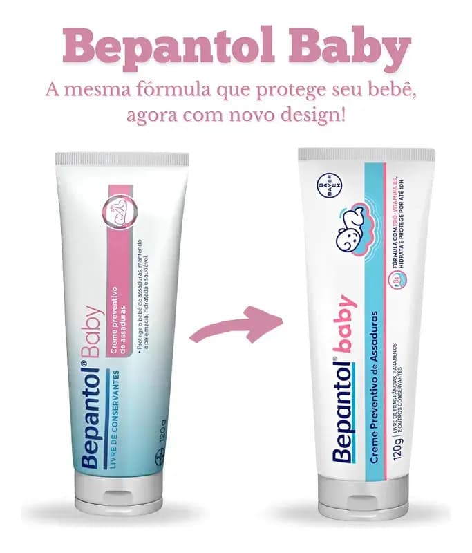 Pomada Bepantol Baby 120g Creme Preventivo Assaduras Hipoalergênico — imagem 5