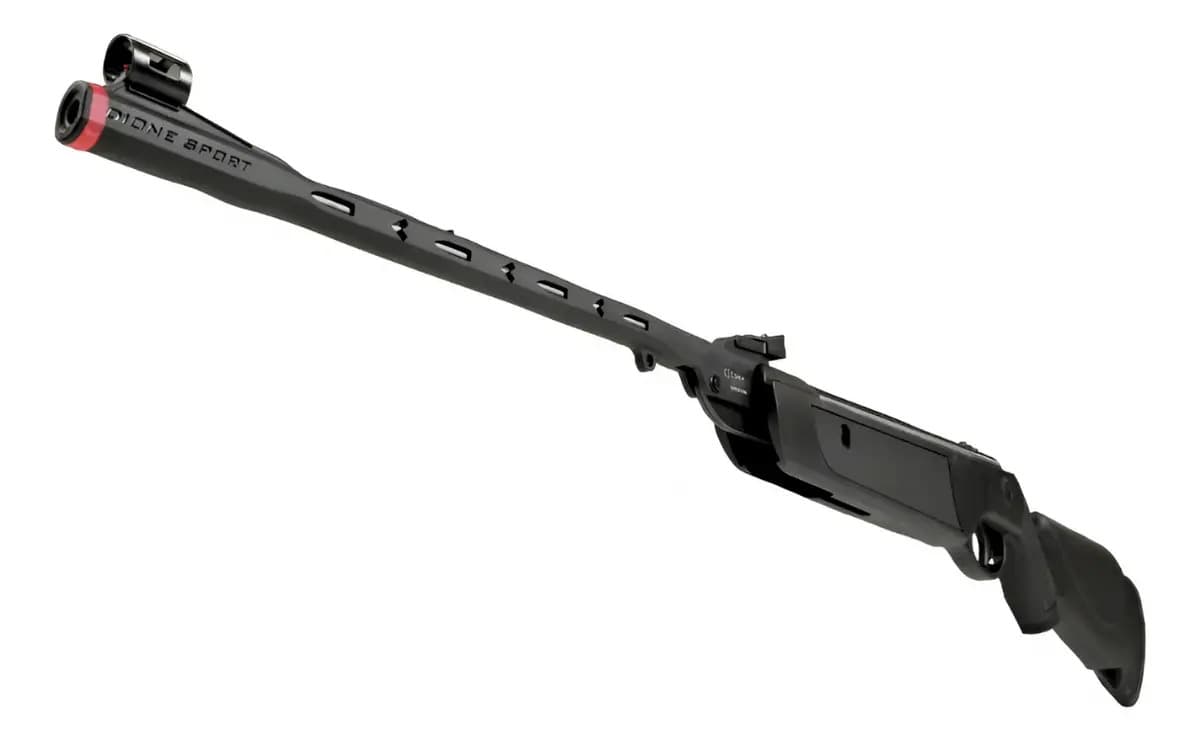 Carabina Dione Sport Mh 5.5 Mola Rossi Luneta + 300 Chumbos Preto 5.5 Mm — imagem 3
