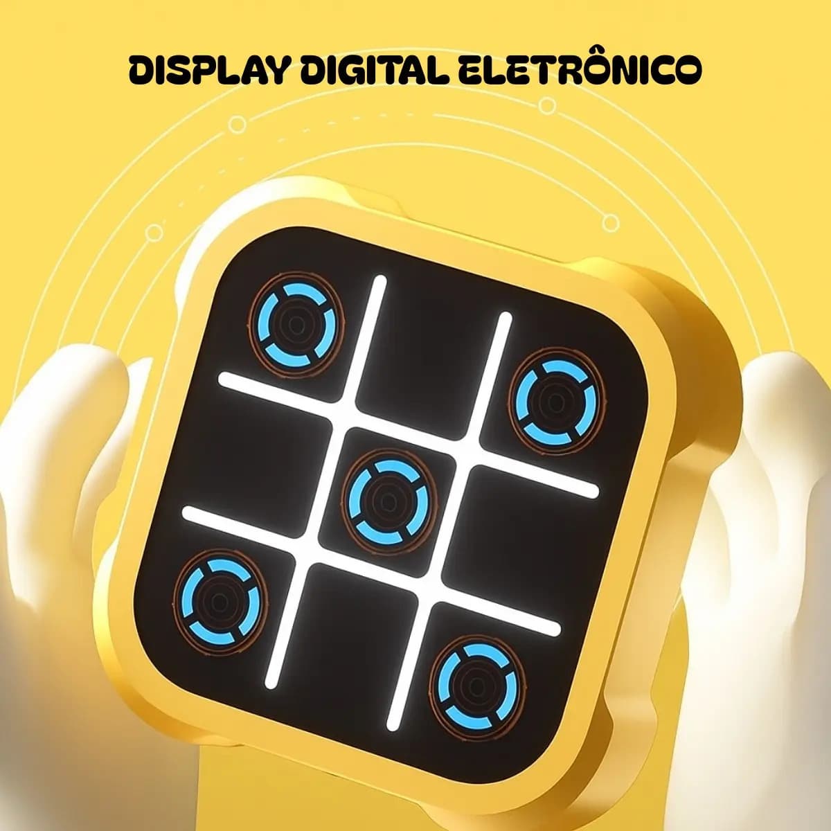 Brinquedo Jogo Da Velha Eletrônico Recarregavel Usb — imagem 5