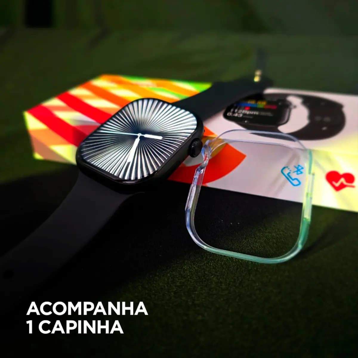Relógio Smartwatch S11 Pro Series 11 Amoled Gps Whatsapp Nfc - Prateado - Lisa - Cinza - Prateado — imagem 3