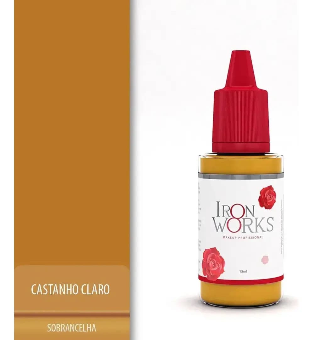 Pigmento Iron Works 15ml - Castanho Claro — imagem 3