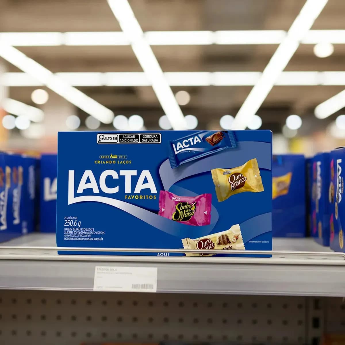 Caixa de Variedades Lacta Favoritos 250,6g — imagem 4