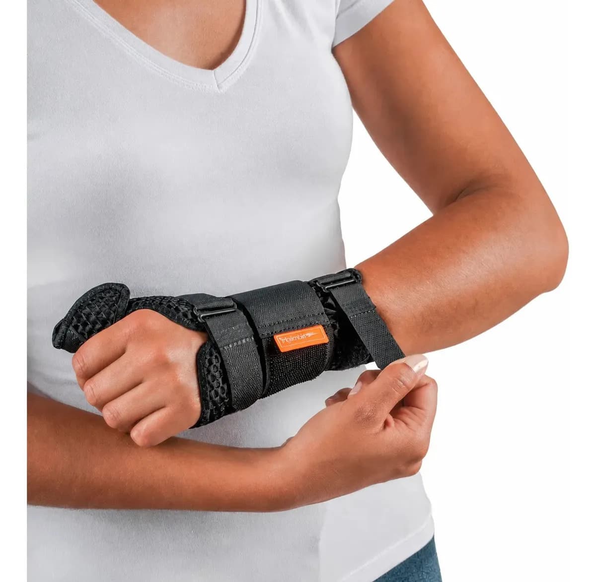 Ortese Comfort Air Hidrolight Polegar Esquerdo Cor Preto Tamanho P — imagem 5