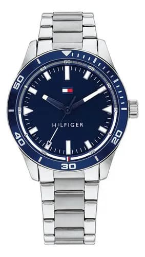 Relógio Tommy Hilfiger Masculino Aço Prateado 1791817