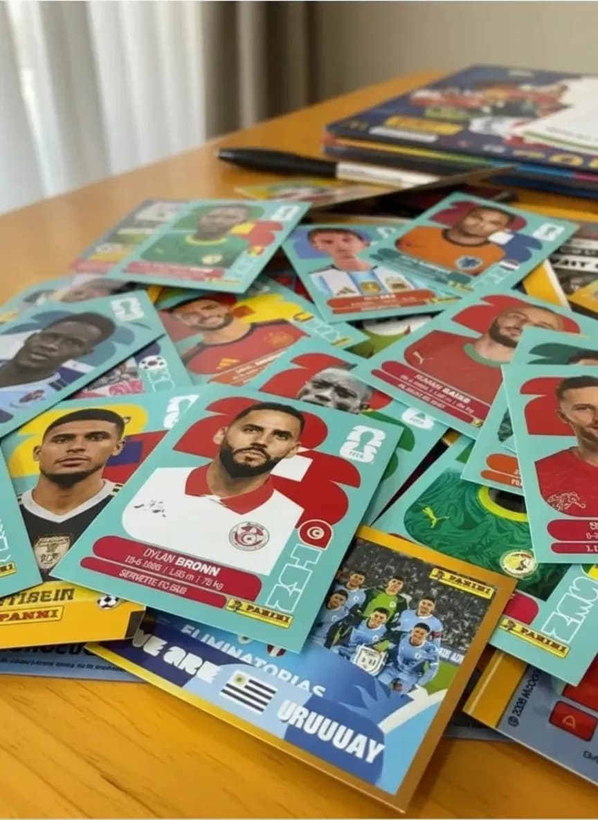 Kit 200 Figurinhas Copa Mundo 2026 Avulsa SEM Repetição Panini Figurinhas Sortidas Copa Do Mundo — imagem 2