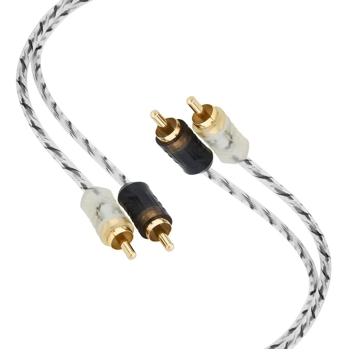 Cabo Rca Taramps 5 Metros 5m 500cm Estereo Banhado A Ouro Double Injetado Stereo Som Automotivo — imagem 3